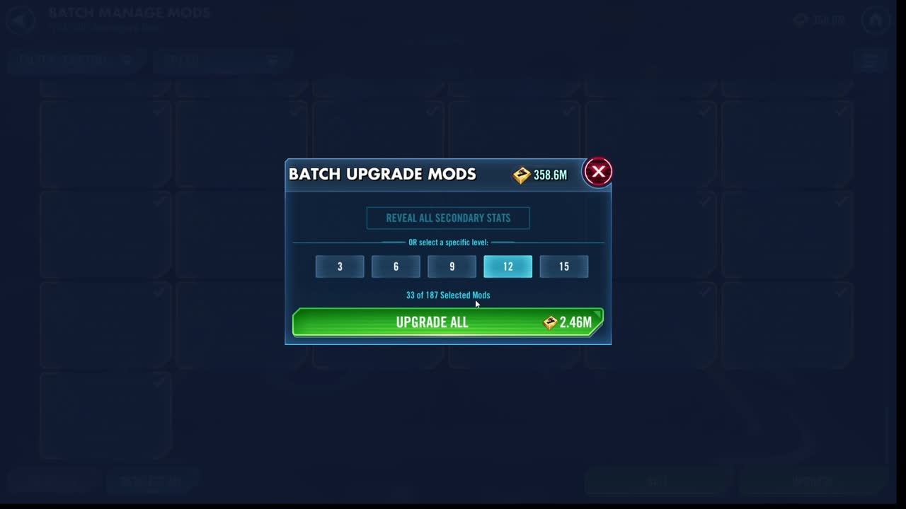 Batch upgrade in Batch Manage Mods